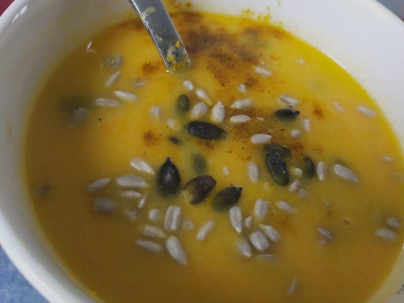 Cliquez pour zoomer ! Velouté carottes et navets au curry Thermomix par Corinne B80