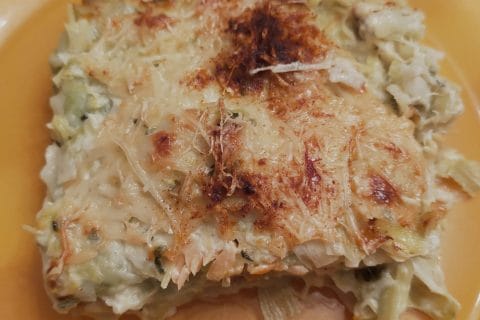 Cliquez pour zoomer ! Gratin de ravioles aux poireaux Thermomix par Corinne B80
