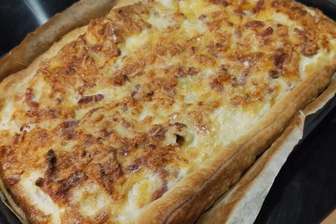 Cliquez pour zoomer ! Tarte aux poireaux et jambon Thermomix par Corinne B80