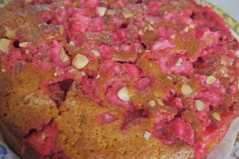 Cliquez pour zoomer ! Gateau lyonnais aux poires et pralines roses Thermomix par Corinne B80