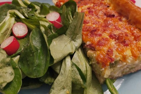 Cliquez pour zoomer ! Tarte aux poireaux et jambon Thermomix par Corinne B80