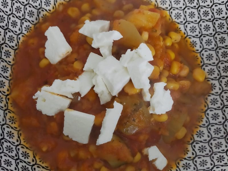 Cliquez pour zoomer ! Poêlée de courgettes à la mexicaine Thermomix par Corinne B80