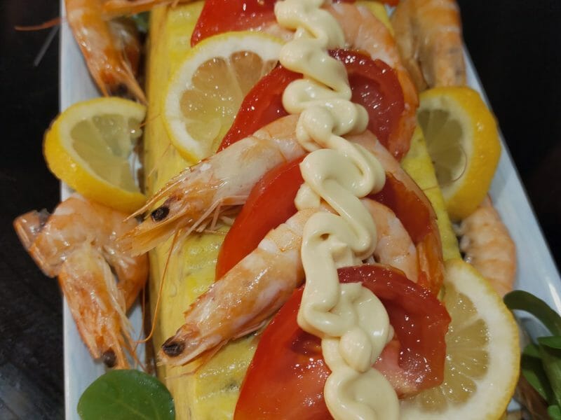 Cliquez pour zoomer ! Terrine de macédoine et surimi Thermomix par Corinne B80