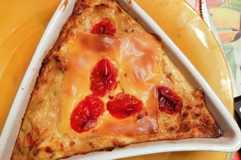 Cliquez pour zoomer ! Clafoutis de thon Thermomix par Corinne B80