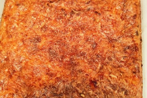 Cliquez pour zoomer ! Clafoutis cancoillotte, poireaux et chorizo Thermomix par Corinne B80