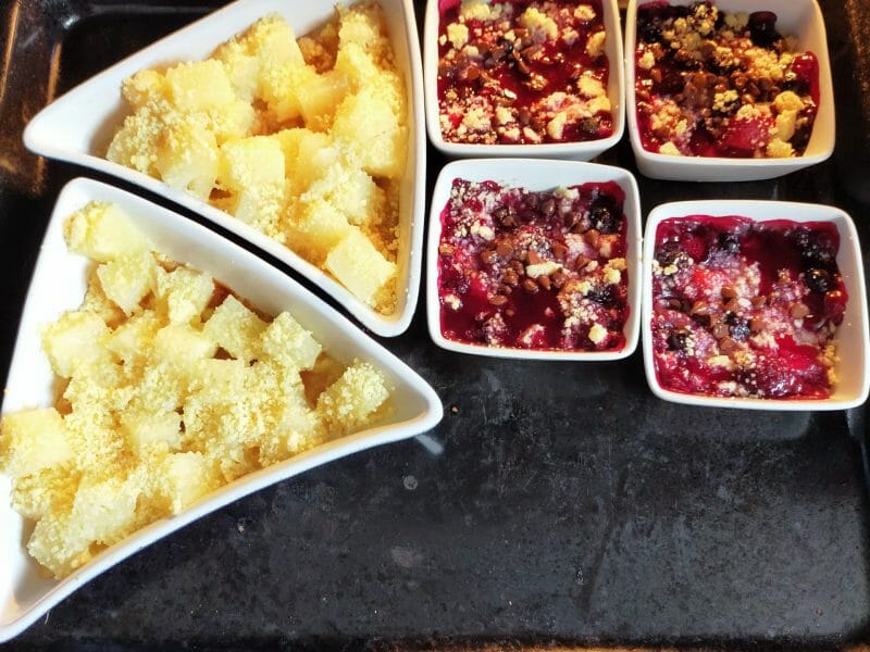 Cliquez pour zoomer ! Crumble au kaki Thermomix par Corinne B80