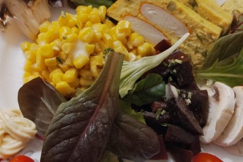 Cliquez pour zoomer ! Terrine de macédoine et surimi Thermomix par Corinne B80