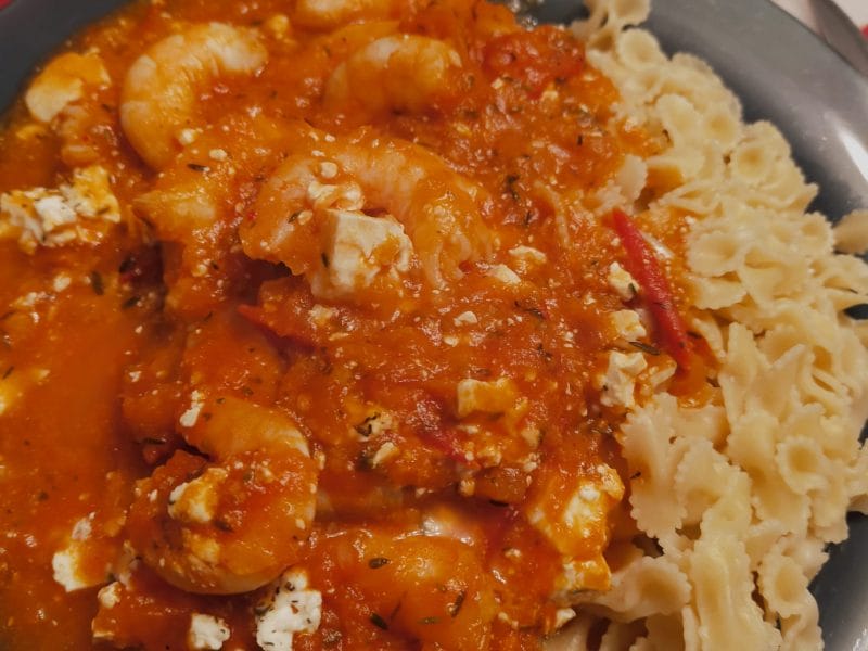 Cliquez pour zoomer ! Crevettes à la grecque Thermomix par Corinne B80