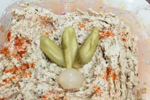 Cliquez pour zoomer ! Rillettes de poulet aux cornichons Thermomix par Corinne B80