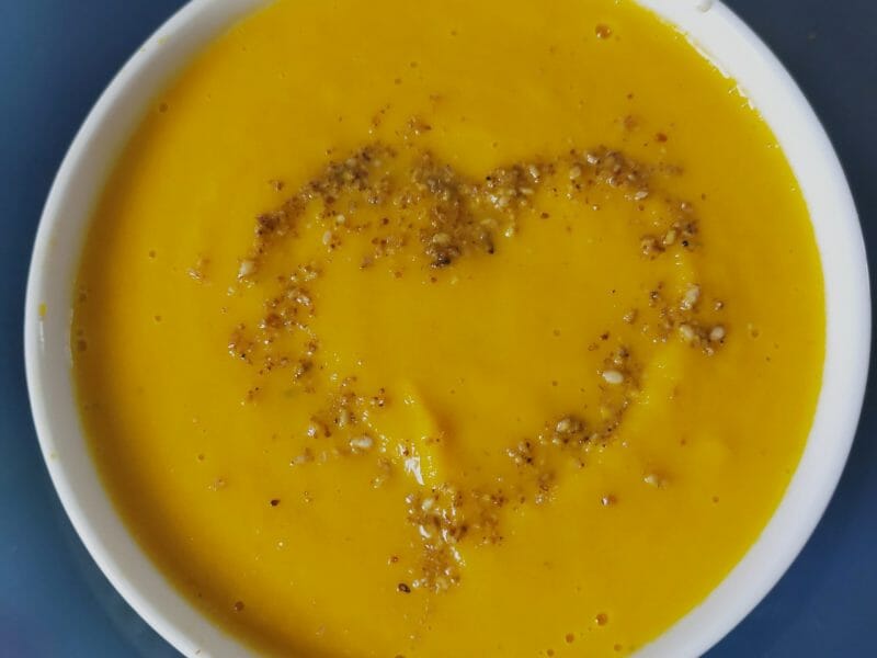 Cliquez pour zoomer ! Velouté de carottes au curry Thermomix par Corinne B80