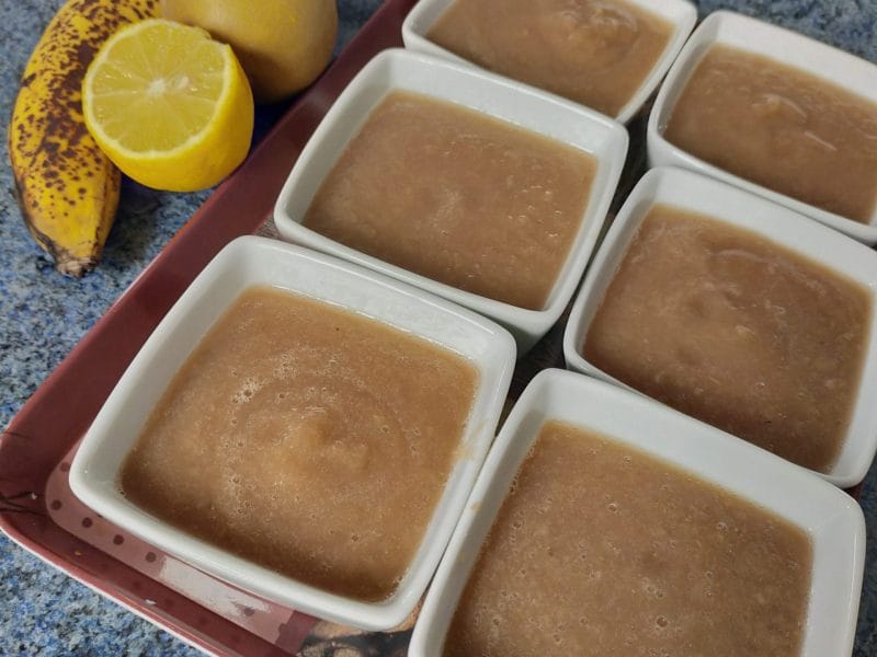 Cliquez pour zoomer ! Compote poires et bananes Thermomix par Corinne B80