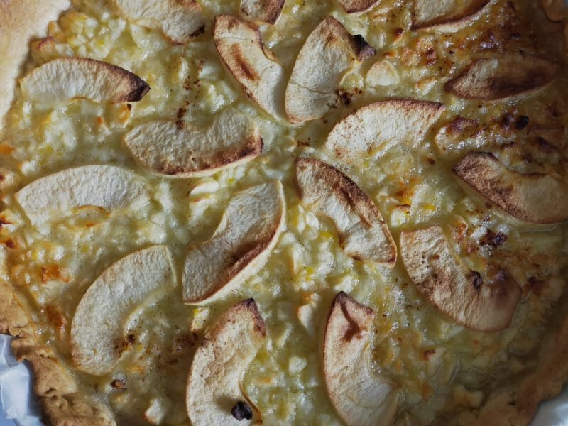 Cliquez pour zoomer ! Tarte pommes râpées citron Thermomix par Corinne B80