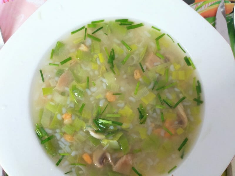 Cliquez pour zoomer ! Soupe de poireaux à la ciboulette Thermomix par Corinne B80