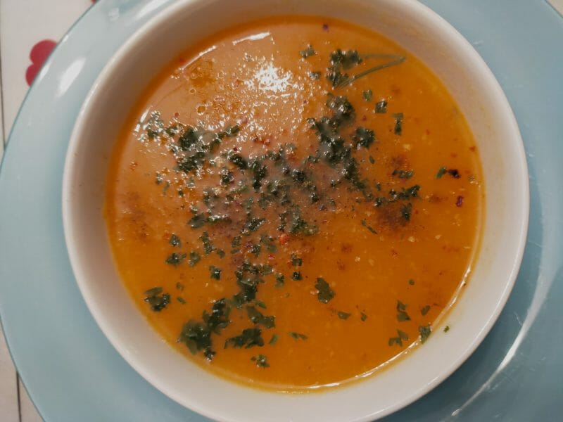 Cliquez pour zoomer ! Velouté carottes et navets au curry Thermomix par Corinne B80