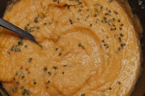 Cliquez pour zoomer ! Purée de pommes de terre et patates douces Thermomix par Corinne B80