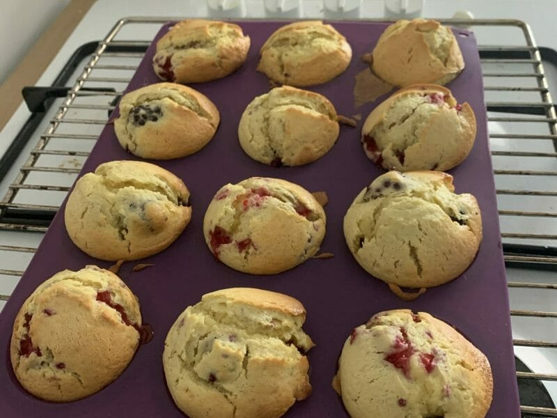 Cliquez pour zoomer ! Mini muffins aux fruits rouges Thermomix par cyrielle31400