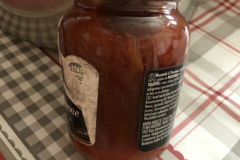 Cliquez pour zoomer ! Confiture fraise rhubarbe Thermomix par @Myri