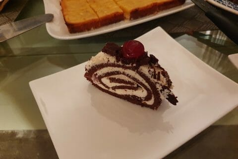 Cliquez pour zoomer ! Bûche forêt noire Thermomix par yohan_14