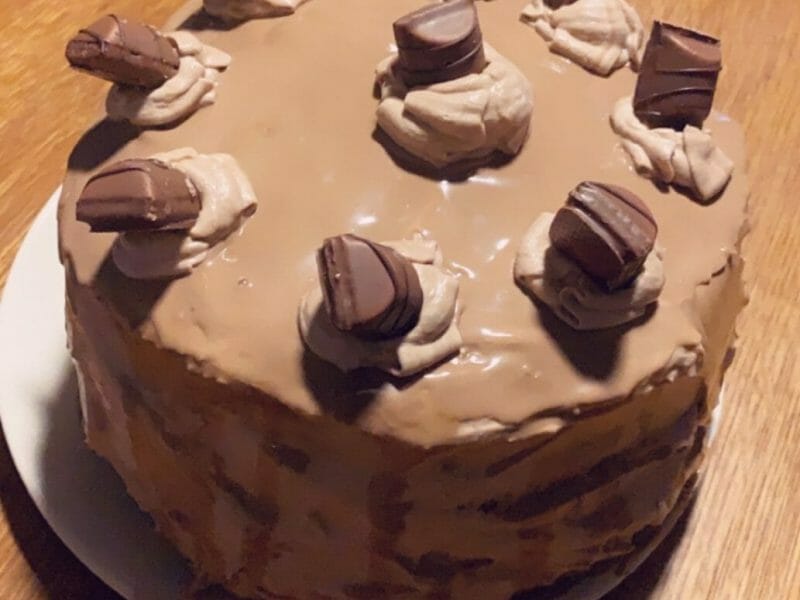 Cliquez pour zoomer ! Layer cake Kinder Bueno Thermomix par nora_49