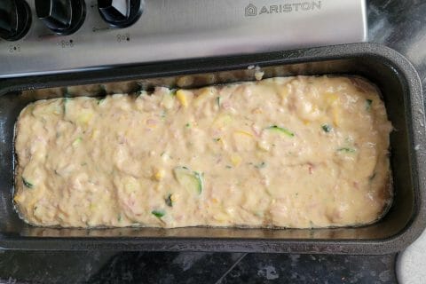 Cliquez pour zoomer ! Cake courgettes et cheddar Thermomix par elizabethplacide