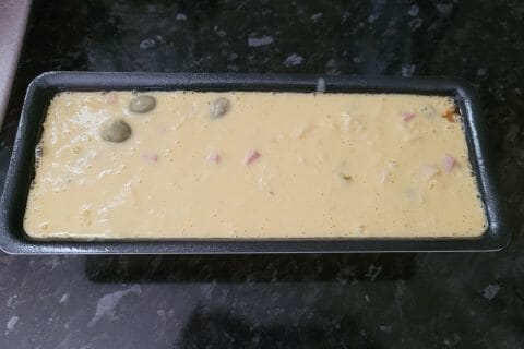 Cliquez pour zoomer ! Cake salé jambon fromage et olives Thermomix par elizabethplacide