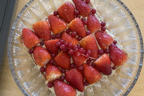 Cliquez pour zoomer ! Tarte aux fraises Thermomix par Iman ihssan