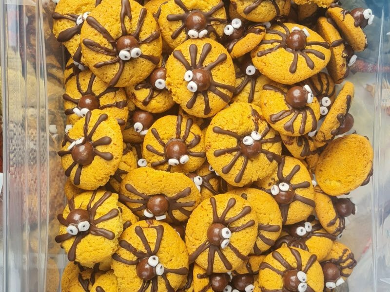 Cliquez pour zoomer ! Spider cookies – cookies araignées Thermomix par petitbabe