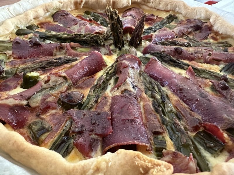 Cliquez pour zoomer ! Tarte asperges et jambon Thermomix par claire_293