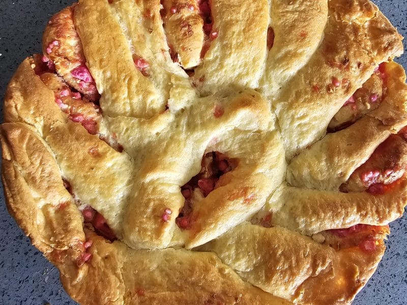 Cliquez pour zoomer ! Brioche aux pralines roses Thermomix par soaz33