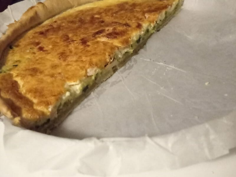Cliquez pour zoomer ! Tarte courgette, jambon & chèvre Thermomix par Muse2015