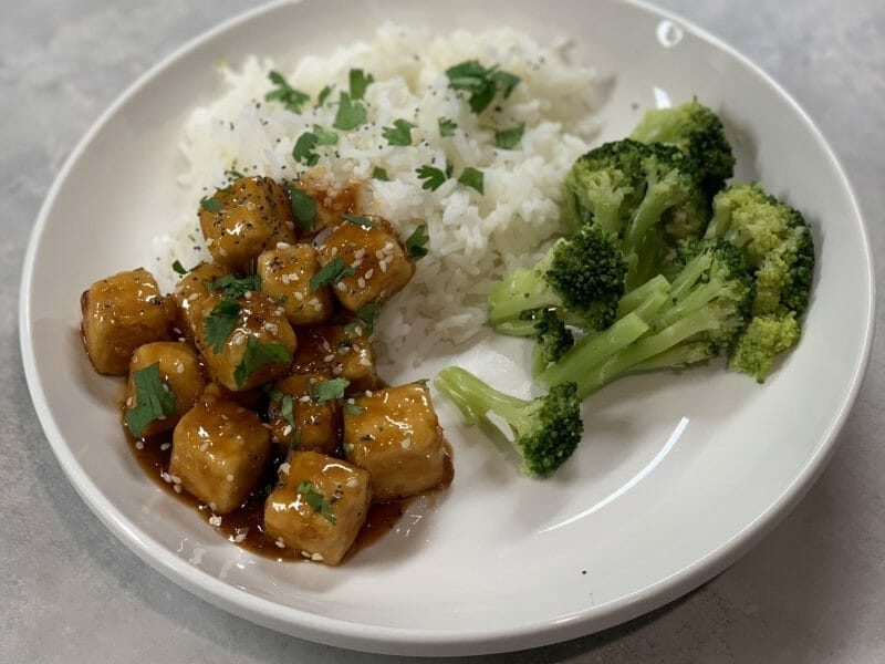 Cliquez pour zoomer ! Tofu sauté aux graines de sésame Thermomix par ninfa