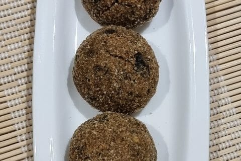 Cliquez pour zoomer ! Boulettes d’aubergines au parmesan Thermomix par Siam 🍰