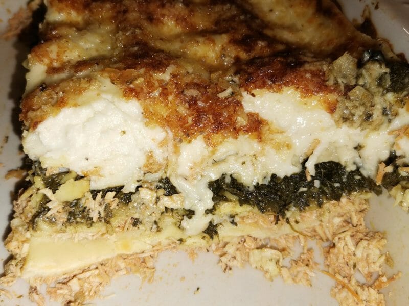 Cliquez pour zoomer ! Lasagnes au poulet et aux épinards Thermomix par coquillette_83