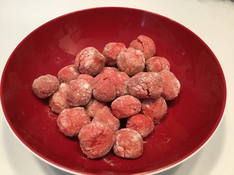 Cliquez pour zoomer ! Craquelés aux biscuits roses de Reims Thermomix par Valoche32