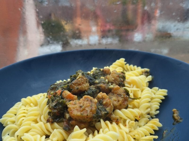 Cliquez pour zoomer ! Crevettes sautées à l’ail et à la bière Thermomix par chronia