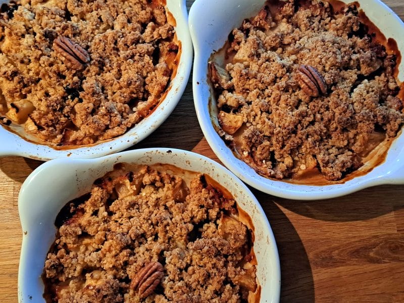 Cliquez pour zoomer ! Croustade aux pommes canadienne Thermomix par sandlemaitre