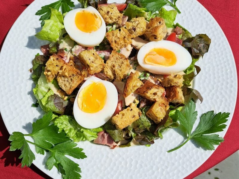 Cliquez pour zoomer ! Salade César Thermomix par sandlemaitre