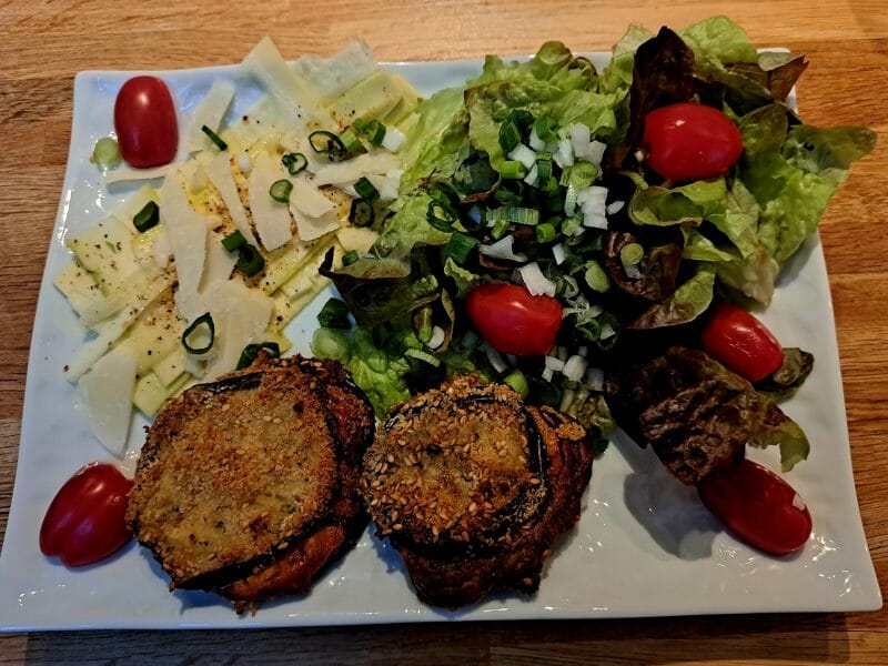 Cliquez pour zoomer ! Cordon-bleu d’aubergines Thermomix par sandlemaitre