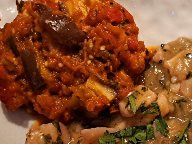 Cliquez pour zoomer ! Mijoté d’aubergines à la tomate Thermomix par sandlemaitre