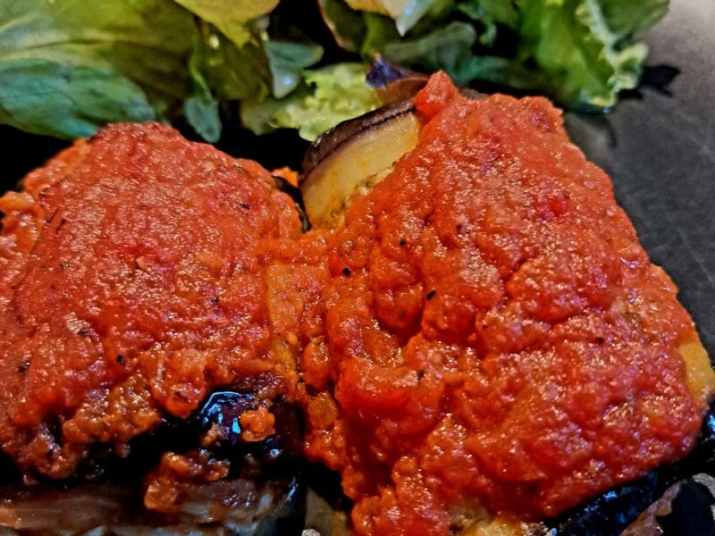 Cliquez pour zoomer ! Roulés d’aubergines au jambon Thermomix par sandlemaitre
