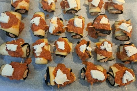 Cliquez pour zoomer ! Cannelloni d’aubergine Thermomix par sandlemaitre