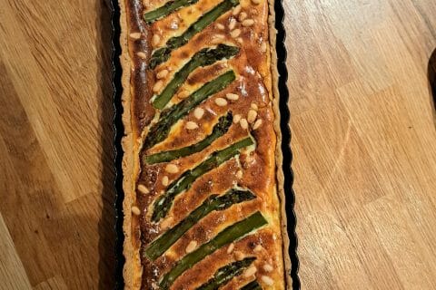Cliquez pour zoomer ! Tarte asperges et ricotta Thermomix par sandlemaitre