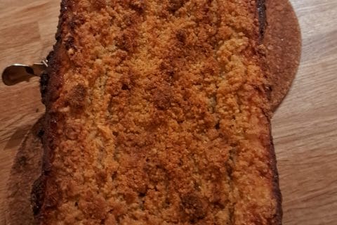 Cliquez pour zoomer ! Tarte aux pommes façon crumble Thermomix par sandlemaitre