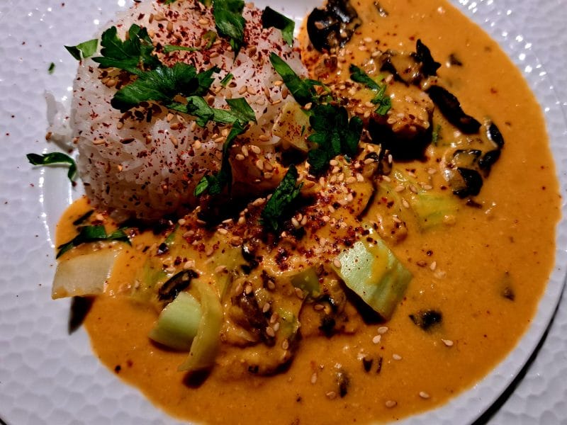 Cliquez pour zoomer ! Filet mignon de porc au lait de coco Thermomix par sandlemaitre