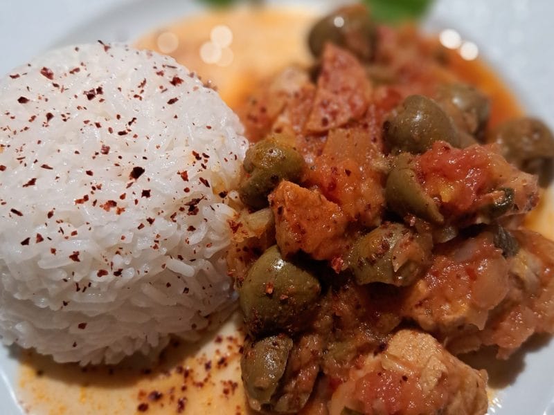 Cliquez pour zoomer ! Sauté de poulet au chorizo Thermomix par sandlemaitre