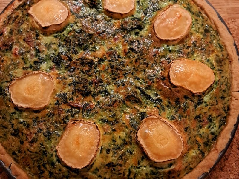 Cliquez pour zoomer ! Quiche épinards et lardons Thermomix par sandlemaitre