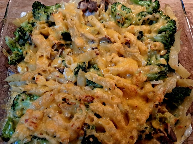 Cliquez pour zoomer ! Gratin de pâtes au brocoli Thermomix par sandlemaitre