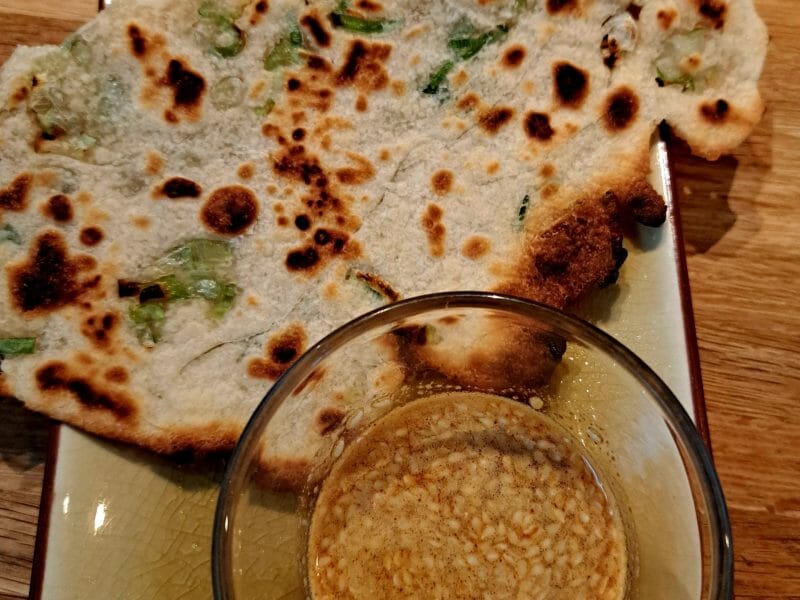 Cliquez pour zoomer ! Cong you bing – Galettes à la ciboule Thermomix par sandlemaitre