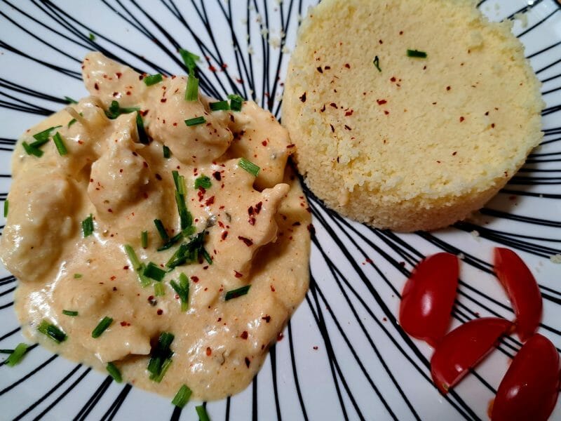 Cliquez pour zoomer ! Émincés de poulet et crème de citron Thermomix par sandlemaitre