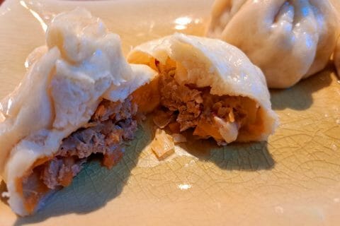 Cliquez pour zoomer ! Wang mandu – petits pains farcis à la vapeur Thermomix par sandlemaitre